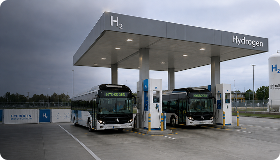 Hydrogen fueling station